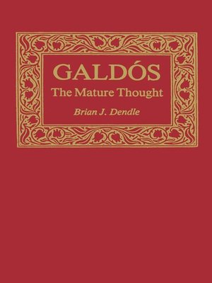 cover image of Galdós